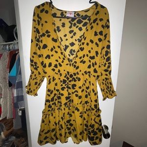 Medium woman’s cheetah dress. Never worn